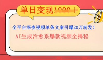 全平台深夜文案新风口:DeepSeek生成百万播放量金句,治愈系内容涨粉速度快4倍-NoxBlaze's Blog